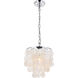 Selene 1 Light 10 inch Chrome Pendant Ceiling Light