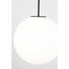 Richard June Sorelle 1 Light 18 inch Aged Iron Pendant Ceiling Light