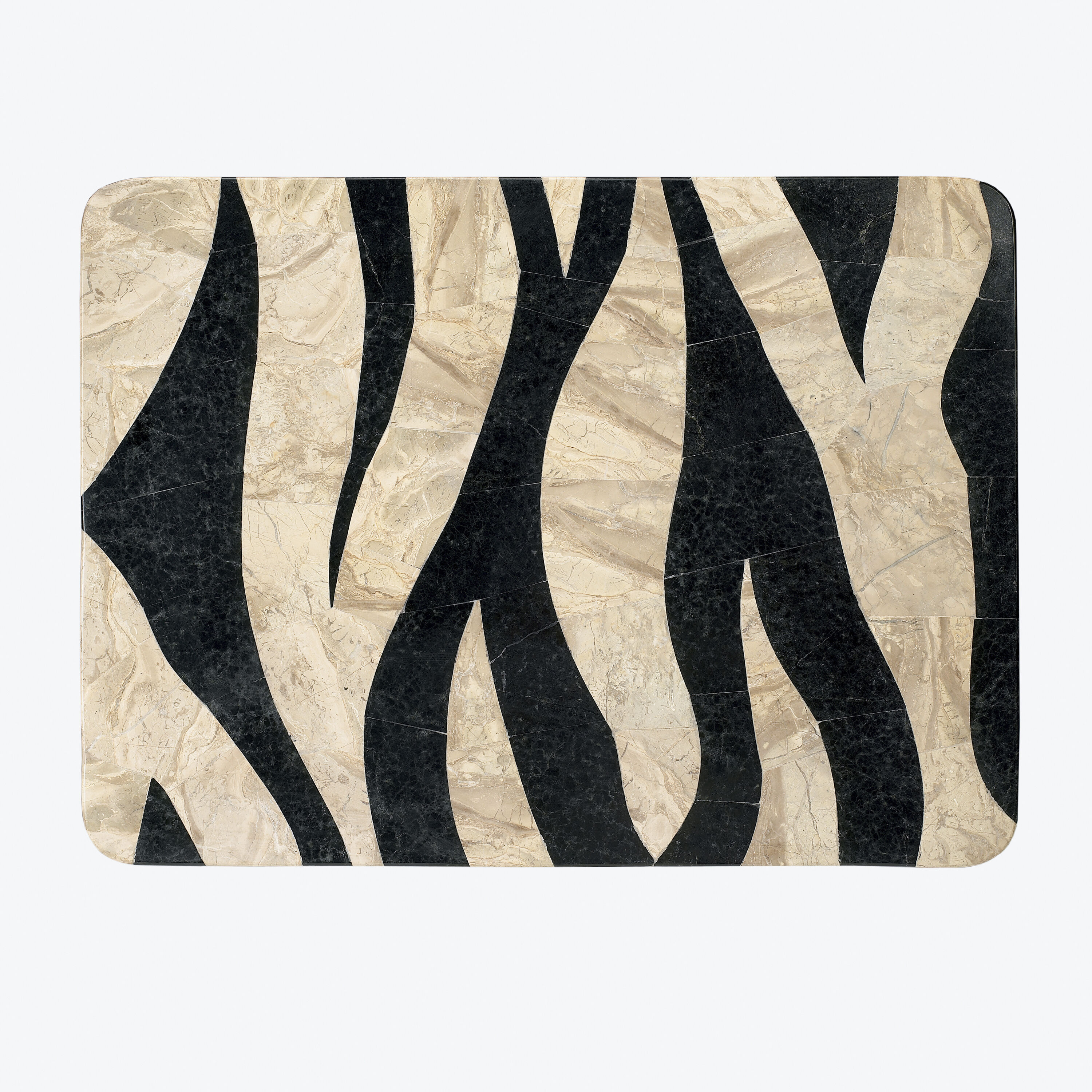 Burundi Rectangular Stone 24 X 22 inch Heritage Accent Table