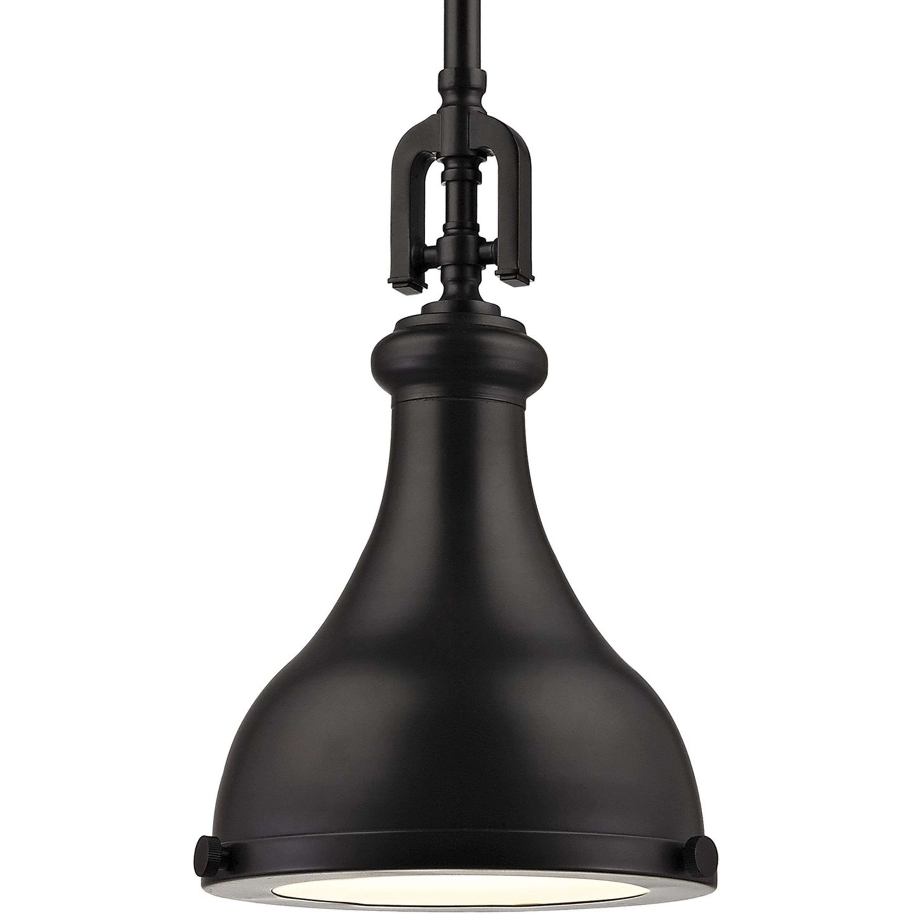 Rutherford 1 Light 9 inch Oil Rubbed Bronze Mini Pendant Ceiling Light