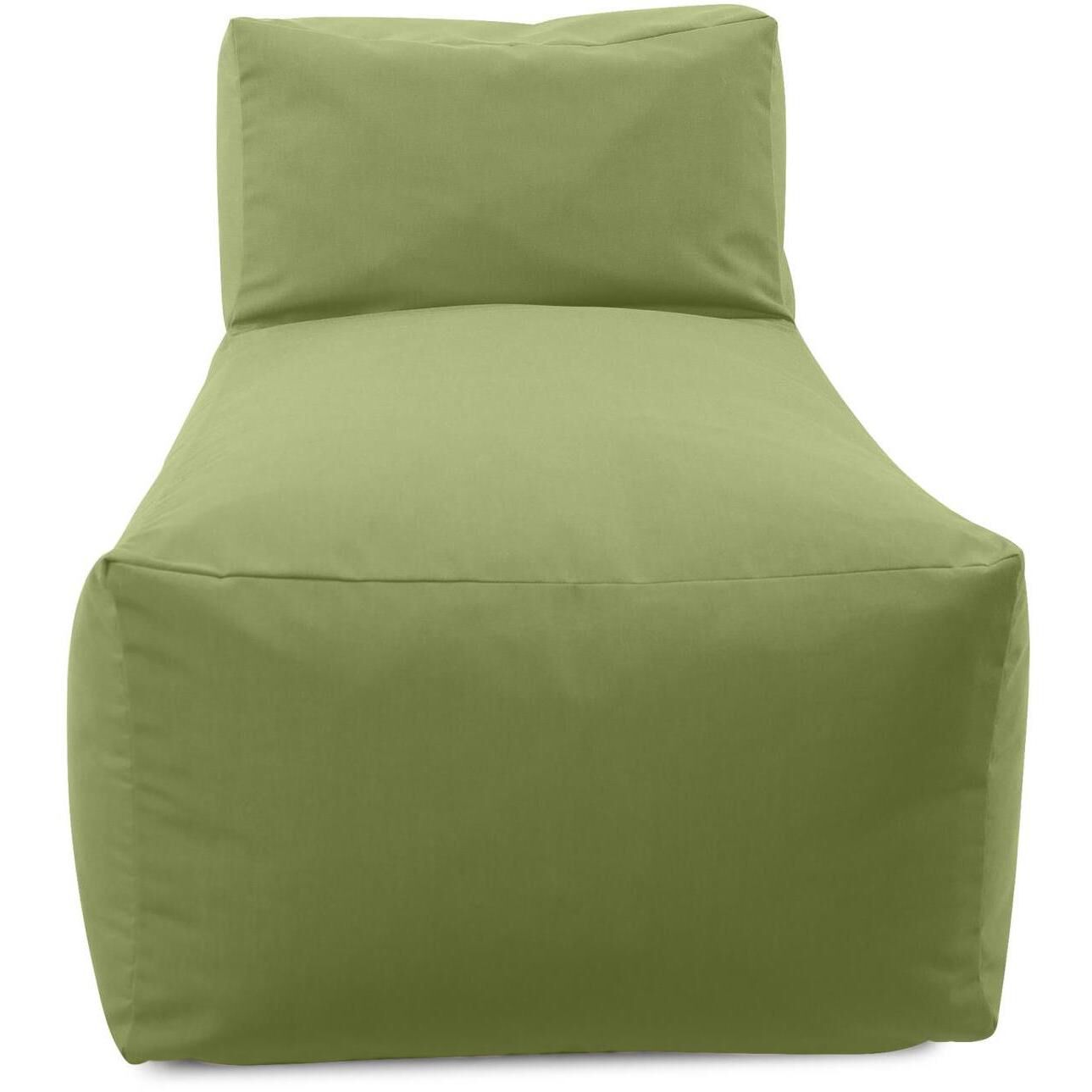 Seascape Moss Outdoor Pouf Lounge Cover
