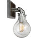 Dansk 2 Light 13.25 inch Galvanized Metal Bathroom Vanity Light Wall Light