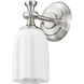 Orion 1 Light 4.75 inch Brushed Nickel Wall Sconce Wall Light