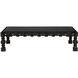 Moabite 63 X 33 inch Hand Rubbed Black Coffee Table