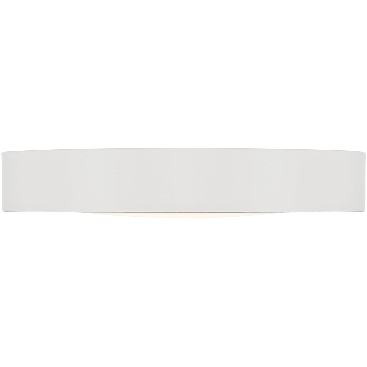 Malaga LED 23.75 inch Matte White and White Flush Mount Ceiling Light