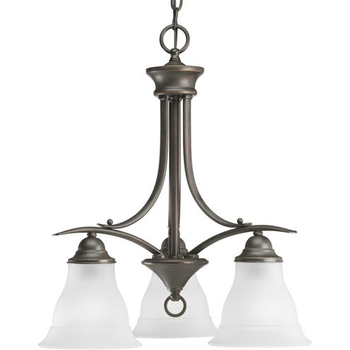 Trinity 3 Light 19 inch Antique Bronze Chandelier Ceiling Light