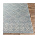 Luxembourg 91 X 63 inch Denim/Ivory Rugs