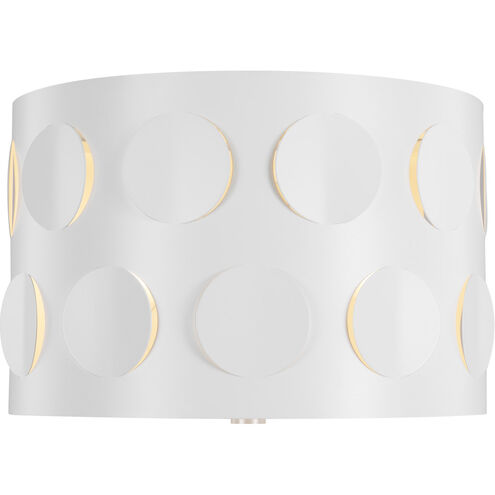 kate spade new york Dottie 2 Light 13.13 inch Polished Nickel Flush Mount Ceiling Light