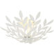 Broche 4 Light 20.75 inch Matte White Semi Flush Ceiling Light