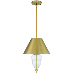 Nabu 3 Light 16 inch Satin Brass Pendant Ceiling Light