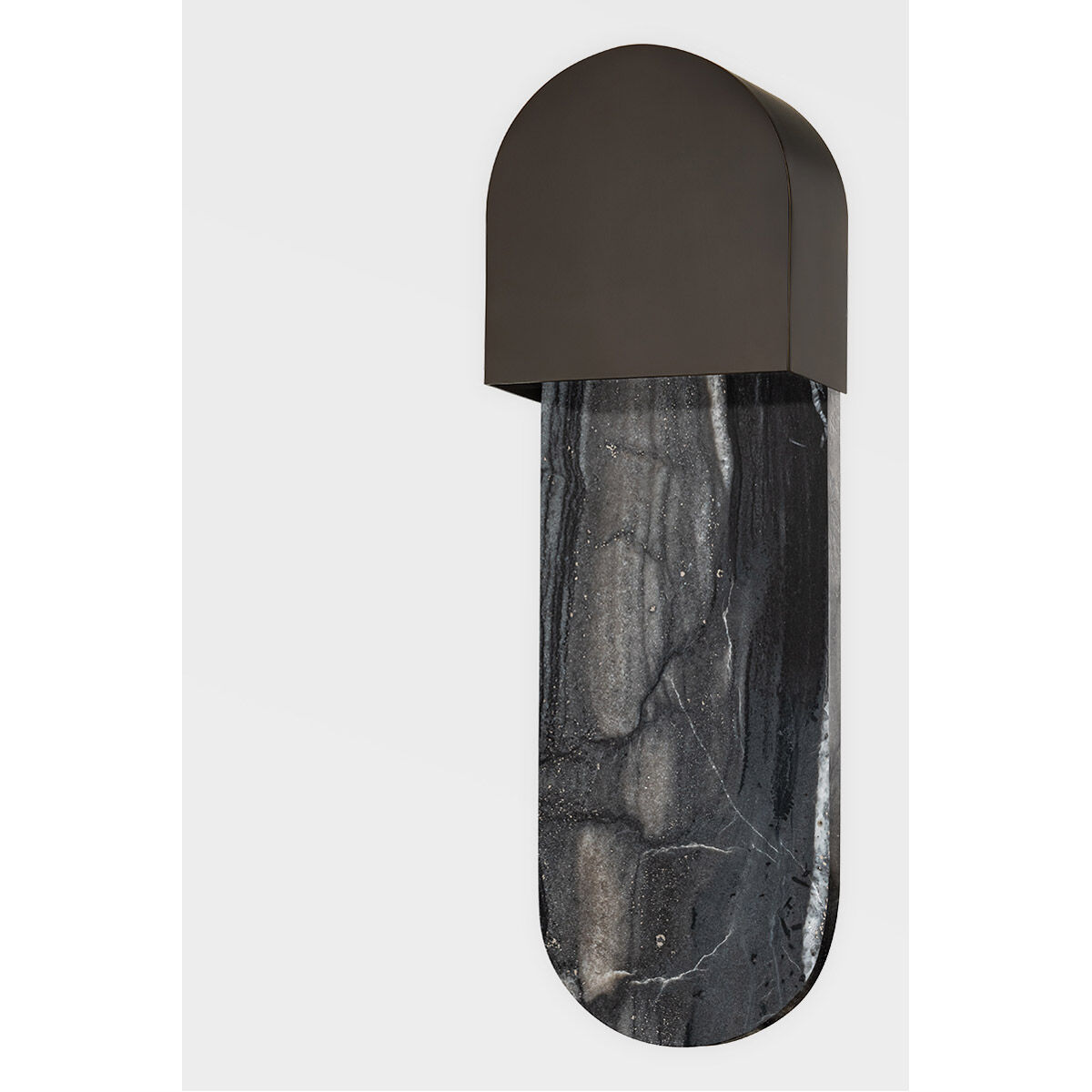 Hobart 1 Light 5.25 inch Black Brass ADA Wall Sconce Wall Light