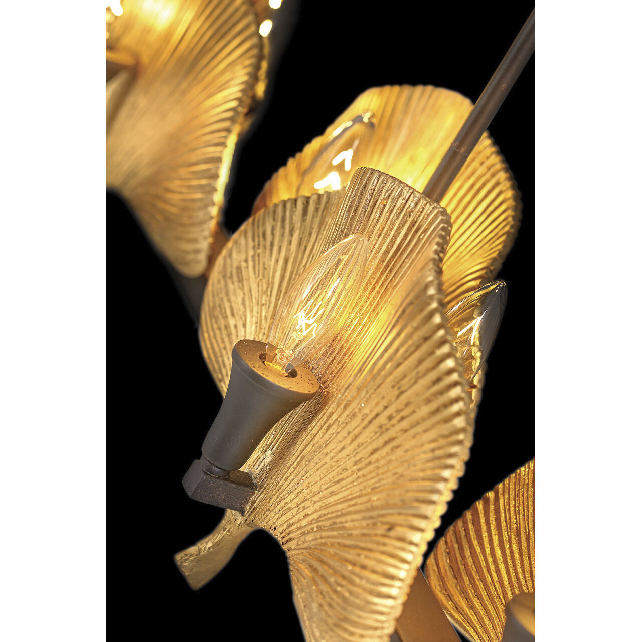 Cera LED 48 inch Museum Bronze Chandelier Ceiling Light, Linear & Oval