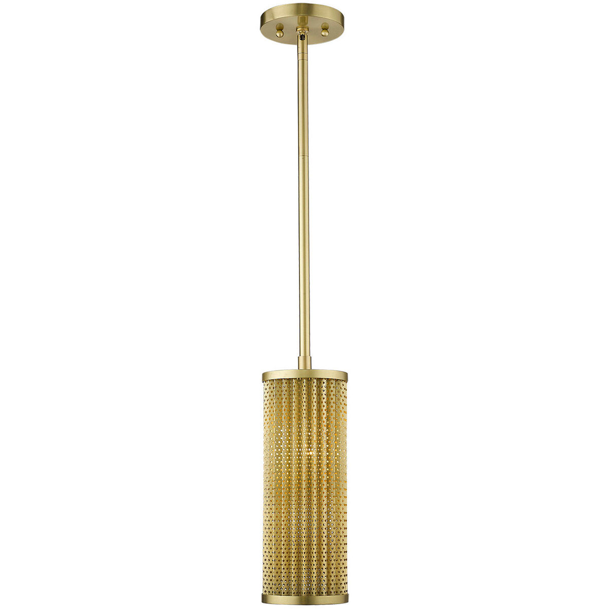 Basetti 1 Light 5 inch Gold Pendant Ceiling Light
