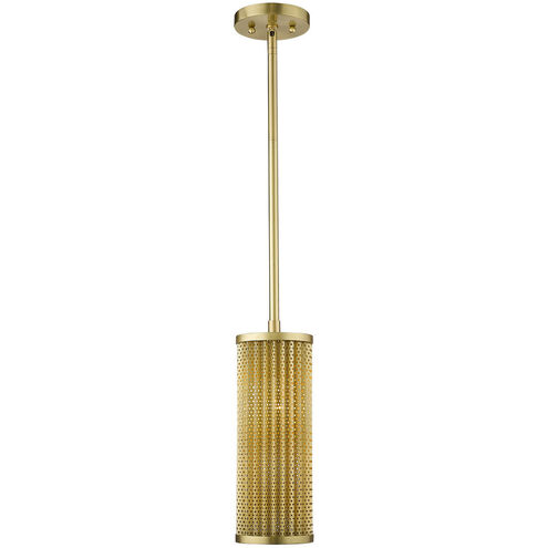 Basetti 1 Light 5 inch Gold Pendant Ceiling Light