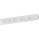 Turo 6 Light 55.25 inch Satin White ADA Wall Sconce Kit Wall Light