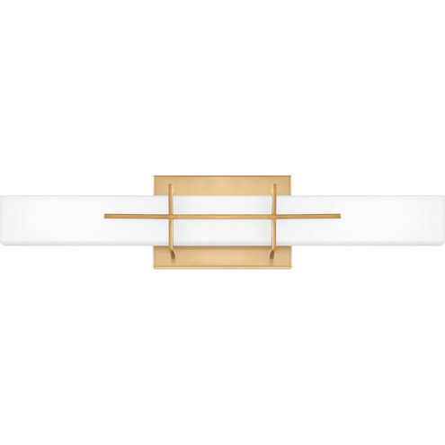 Gemini LED 23 inch Aged Brass Bath Light Wall Light