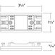 Ventrix White Track Component Ceiling Light