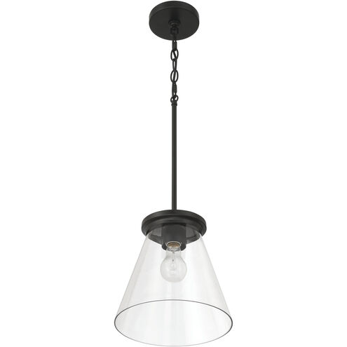 Connell 1 Light 10 inch Flat Black Pendant Ceiling Light