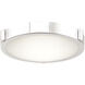 Halo LED 10.85 inch Chrome Flush Mount Ceiling Light