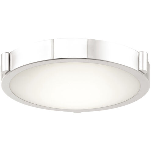 Halo LED 10.85 inch Chrome Flush Mount Ceiling Light