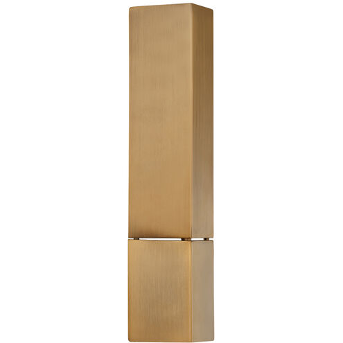 Lehi LED 5 inch Patina Brass Wall Sconce Wall Light