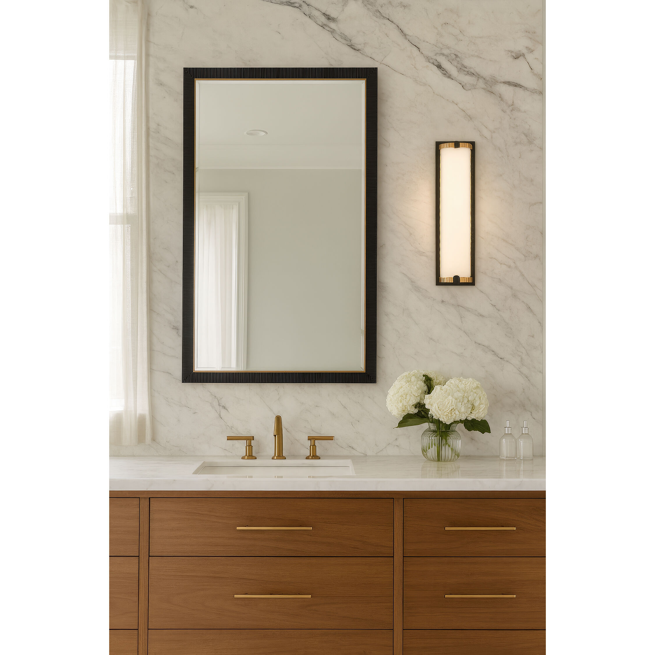 Casting Call 2 Light 5.25 inch Heritage Black and Heritage Bronze ADA Wall Sconce Wall Light