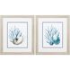 Waterside Collection Blue Framed Art