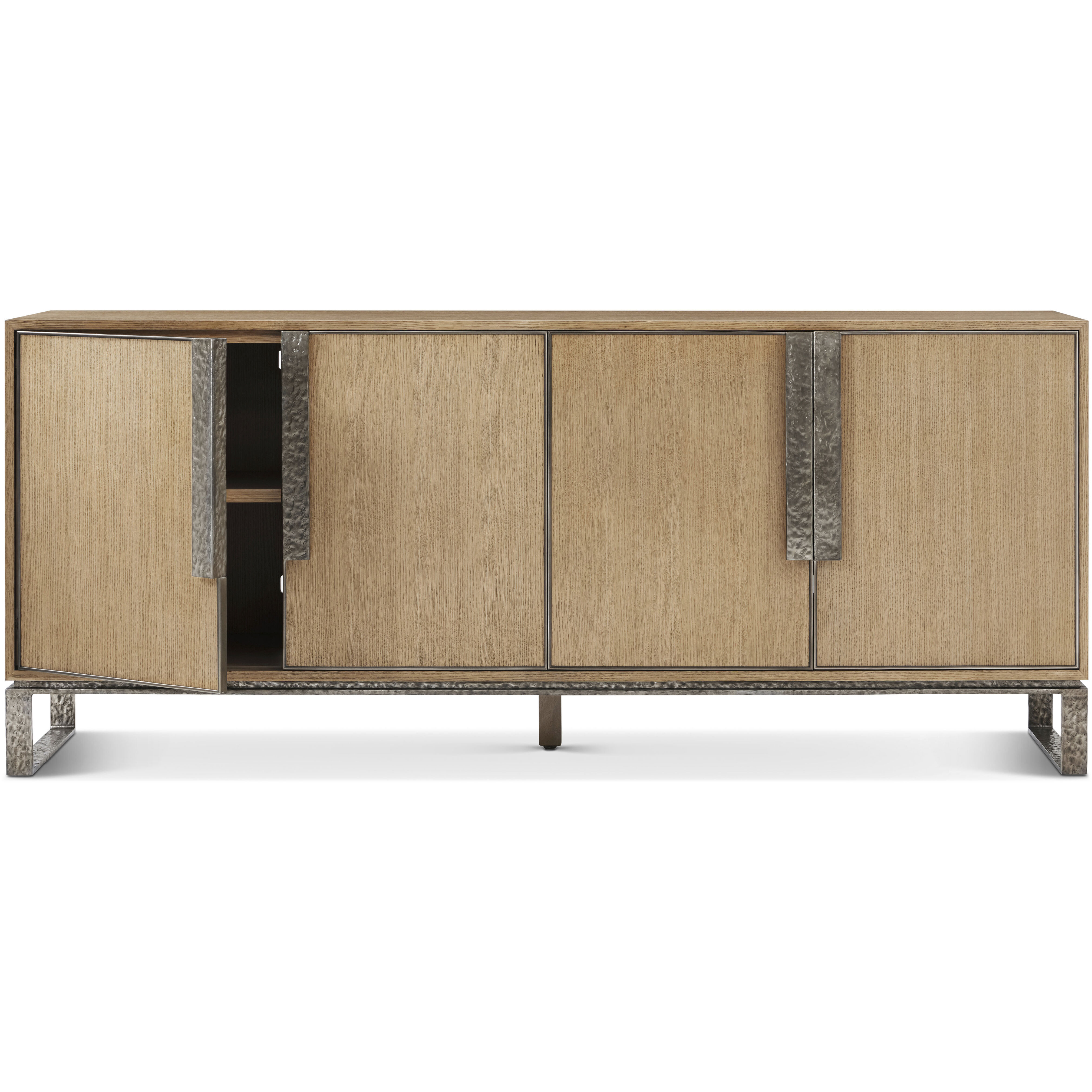 Essence 80 inch Blonde Media Cabinet, Wooden