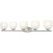 Colette Vanity Wall Light in Brushed Nickel