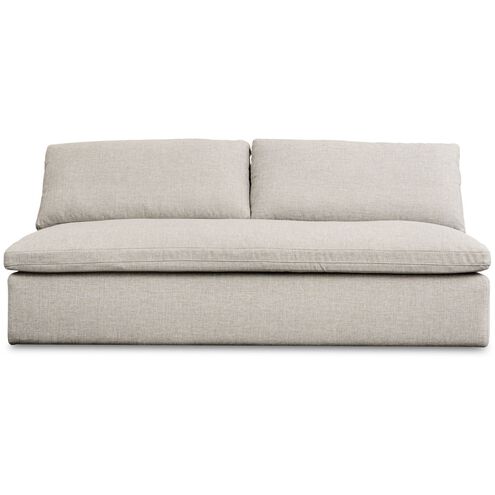 Miles Grey Outdoor Sofa in Light Grey