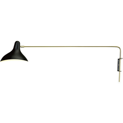 Canada 1 Light 39.76 inch Brass Wall Sconce Wall Light