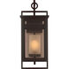 C&M by Chapman & Myers Fairhaven 1 Light 23.5 inch Truffle Outdoor Wall Light in LED