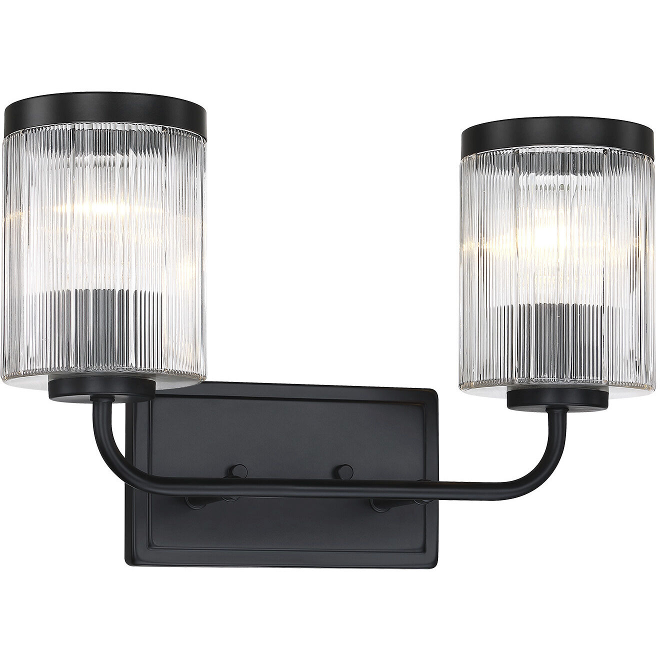 Aspen LED 16 inch Matte Black Vanity Wall Light