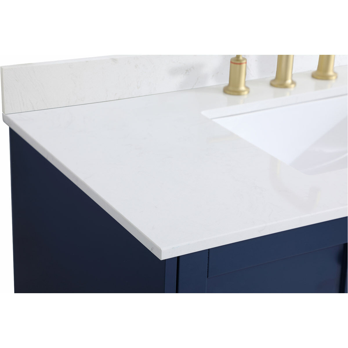 Sommerville 42 X 22 X 34 inch Blue Vanity Sink Set