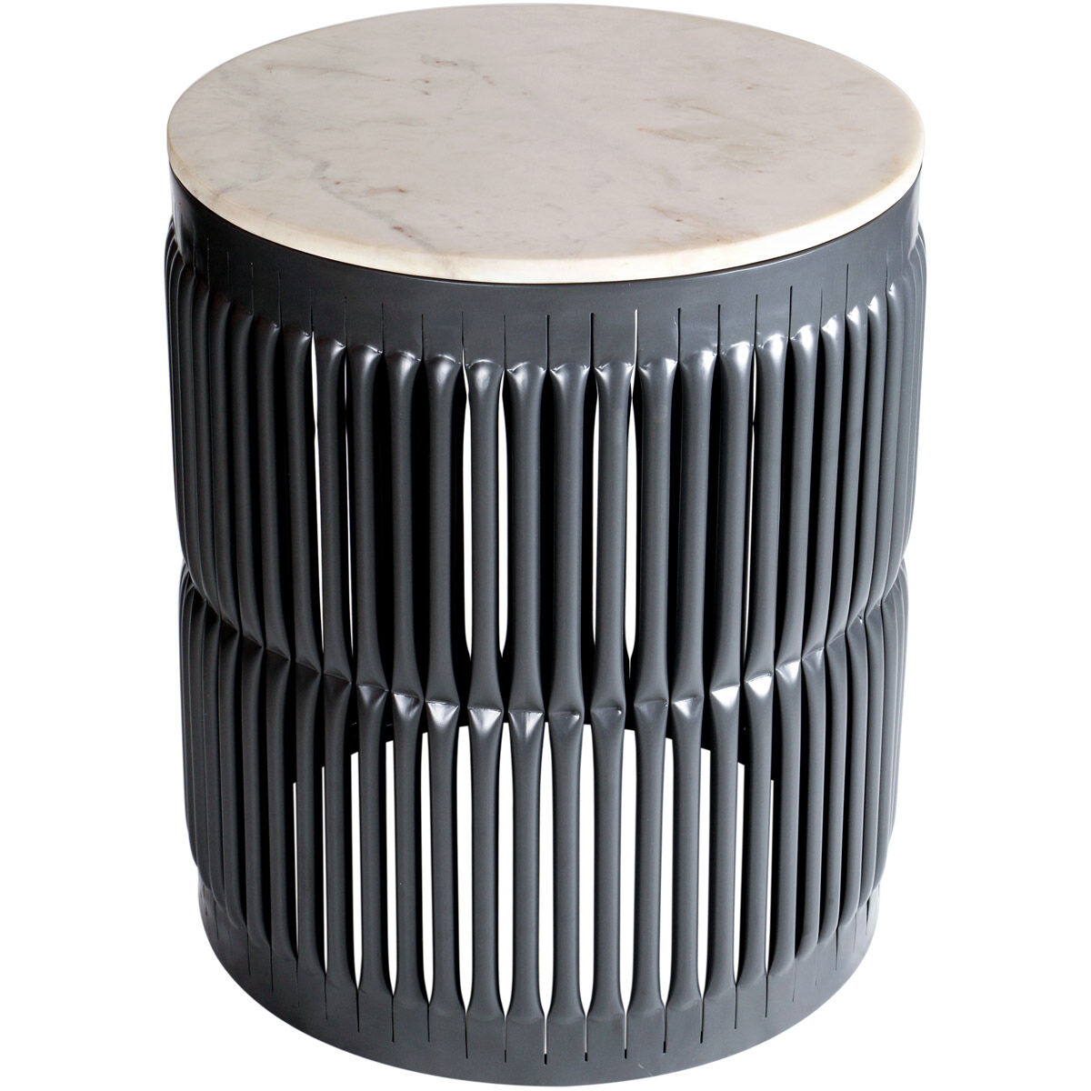 Nelson 21 X 18 inch Grey Side Table