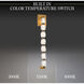 Forever Seduction LED 3.75 inch Aged Brass ADA Wall Sconce Wall Light