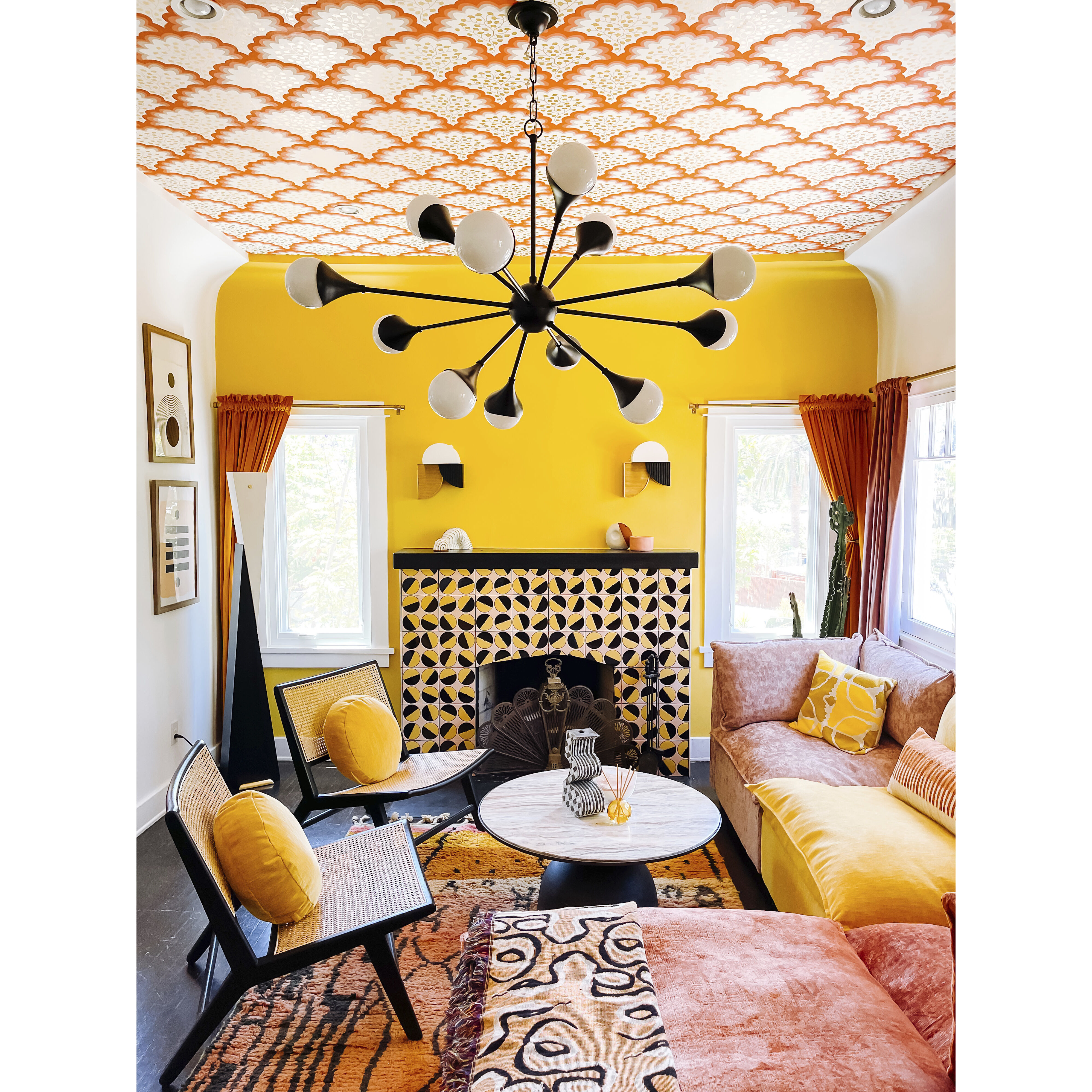 Ariana LED 49.5 inch Soft Black Chandelier Ceiling Light