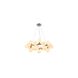 Canada LED 27 inch Shiny Nickel Chandelier Ceiling Light