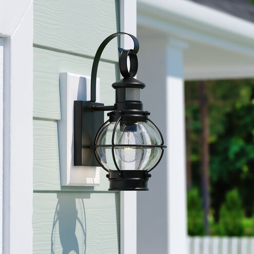 Chatham Textured Black Outdoor Motion Sensor