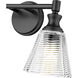 Auden 2 Light 17.75 inch Matte Black Bath Vanity Wall Light