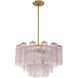 Addis 9 Light 22 inch Aged Brass Chandelier Ceiling Light in Spring
