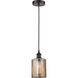 Edison Cobbleskill 1 Light 5 inch Oil Rubbed Bronze Mini Pendant Ceiling Light