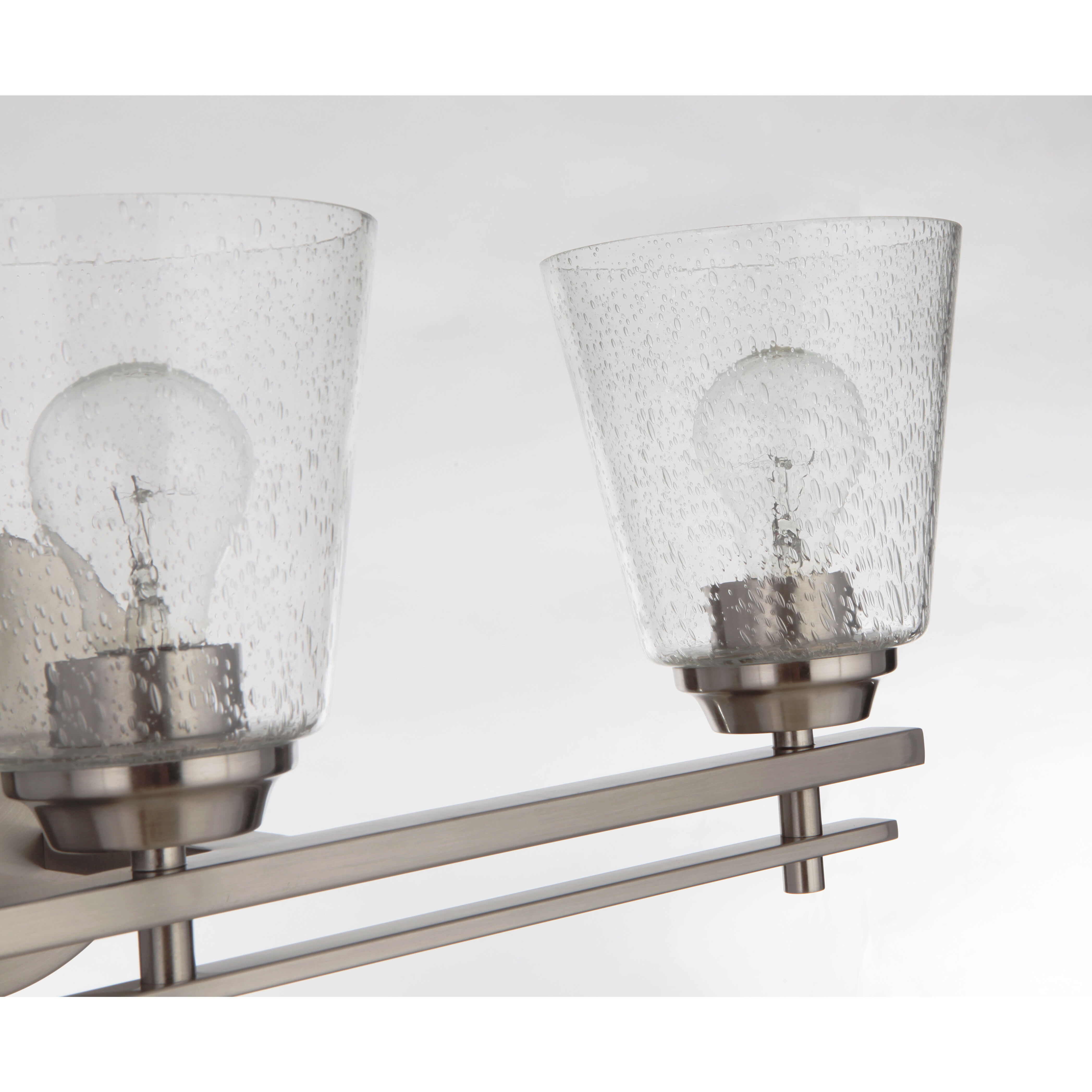 Neighborhood Drake 3 Light 24 inch Brushed Polished Nickel Vanity Light Wall Light, Neighborhood Collection