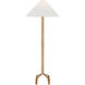 Marie Flanigan Clifford 62.25 inch 15.00 watt Gilded Iron Forged Floor Lamp Portable Light, Large