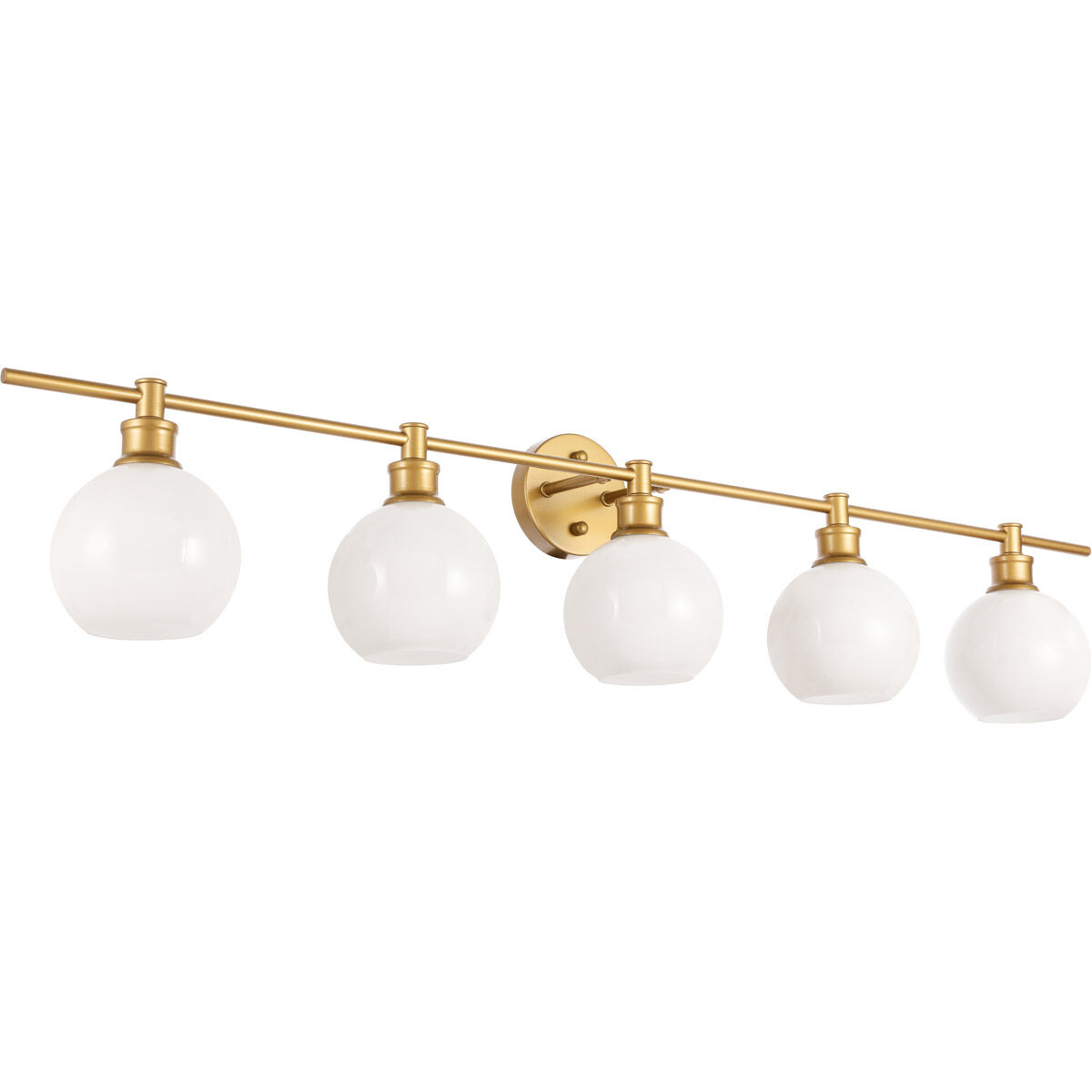Collier 5 Light 47 inch Brass Wall sconce Wall Light