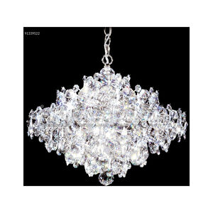 Continental Fashion 37 Light 34 inch Silver Crystal Chandelier Ceiling Light