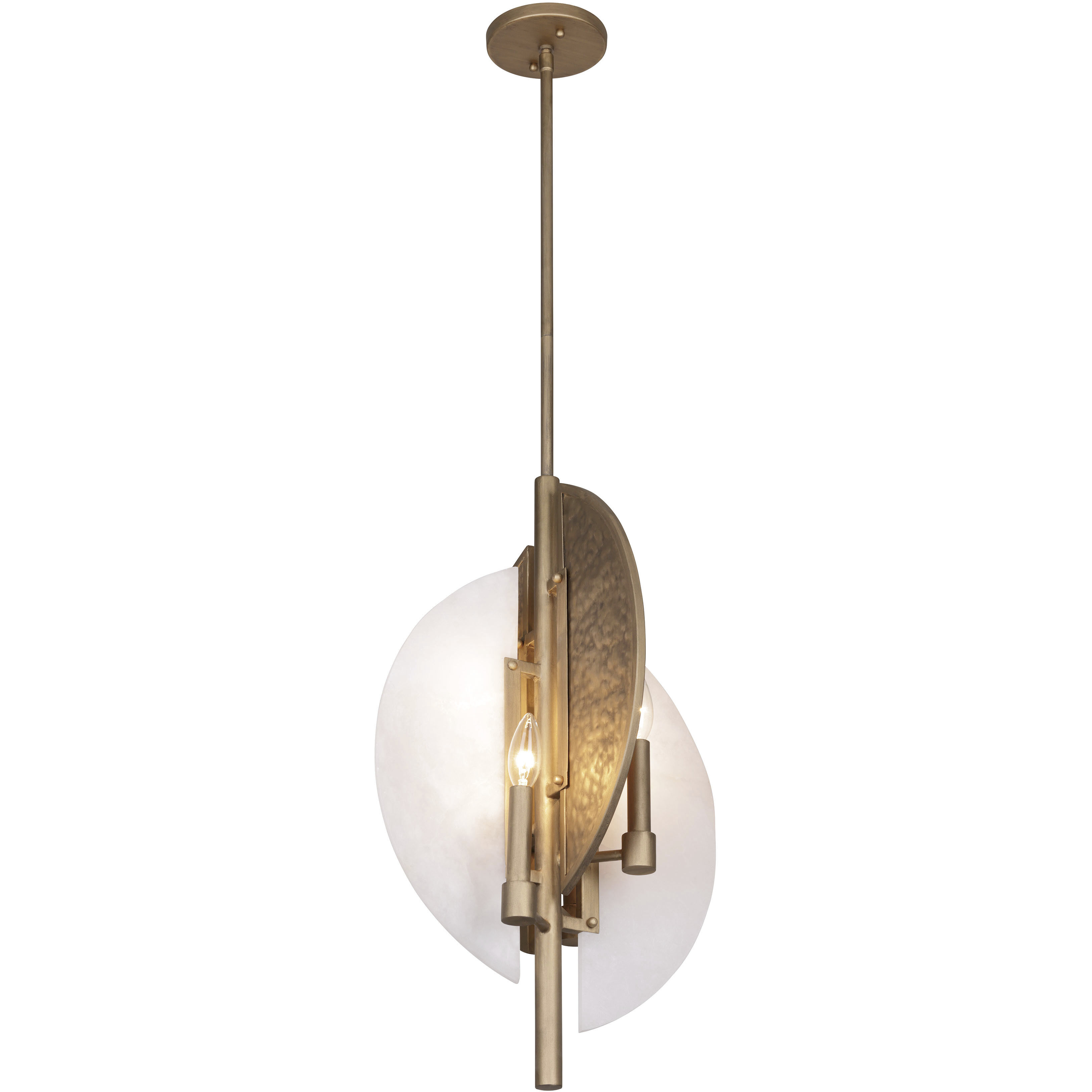 Saint Martin 4 Light 14 inch Ashen Gold Pendant Ceiling Light