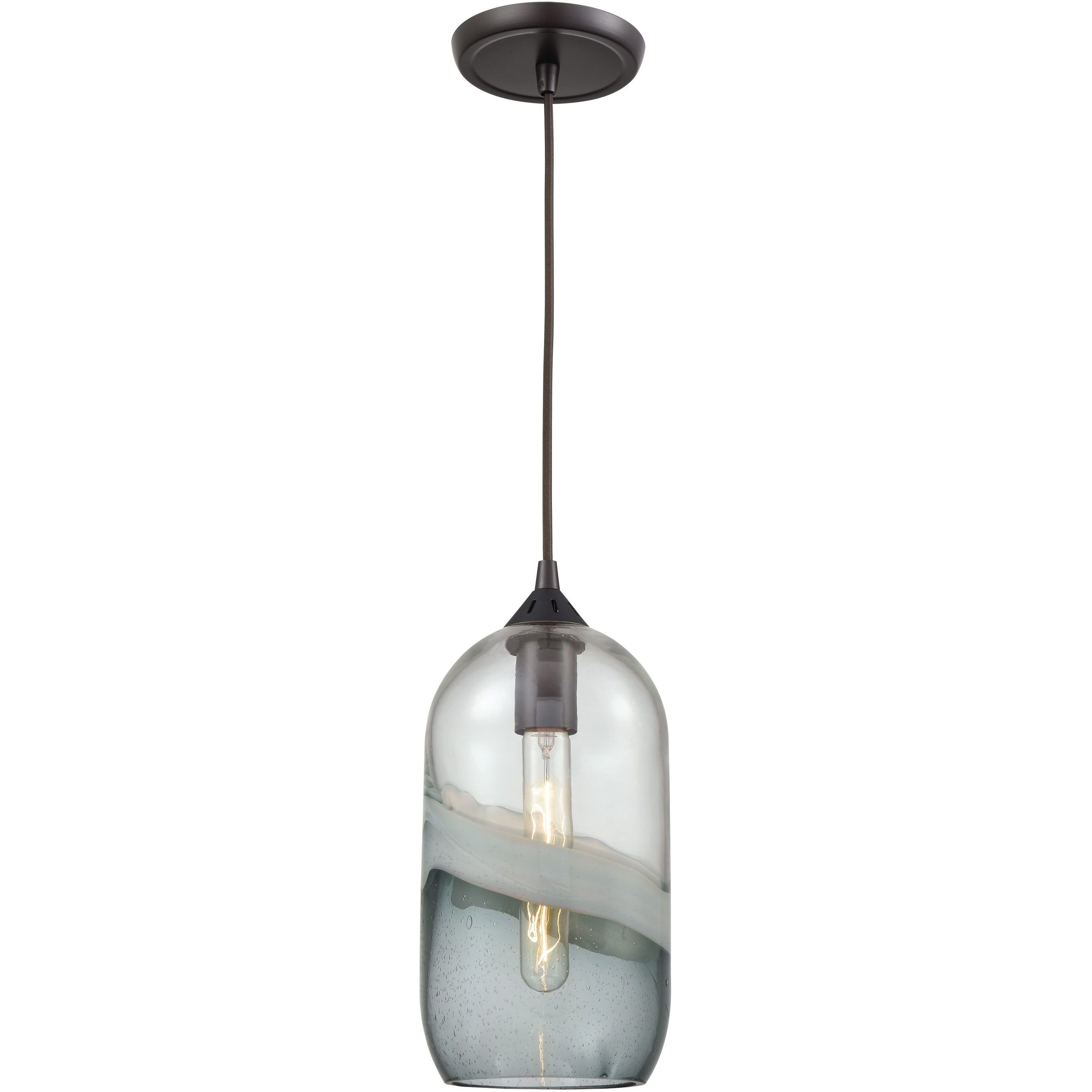 Sutter Creek 1 Light 6 inch Oil Rubbed Bronze Mini Pendant Ceiling Light