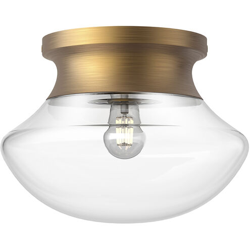 Alora Mood Marcel 1 Light 10.88 inch Aged Gold Flush Mount Ceiling Light