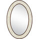 Andar 39 X 26 inch Natural and Dark Walnut Mirror